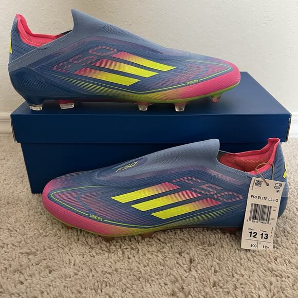 Adidas F50 Elite Laceless FG ‘Celestial Victory Pack’ IE1213 Men’s Size 12 New - Picture 1 of 9